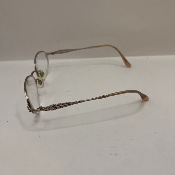 Seiko Eyeglasses Titanium Japan T-C94 Silver Designer Frames Only 50-18-135 - Picture 3 of 6